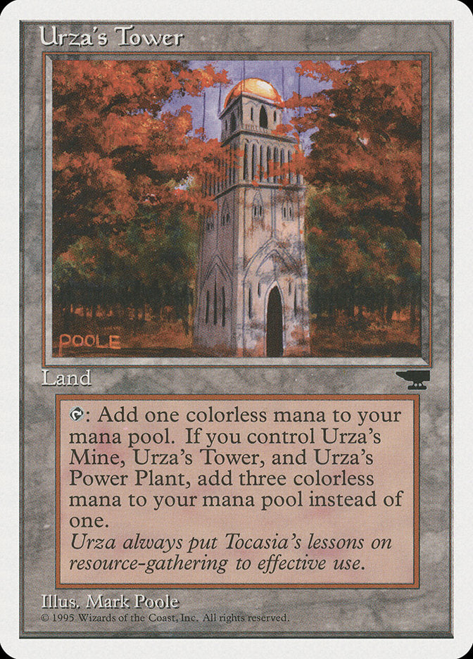 Urza's Tower (Autumn Leaves) [Chronicles] | All Aboard Games