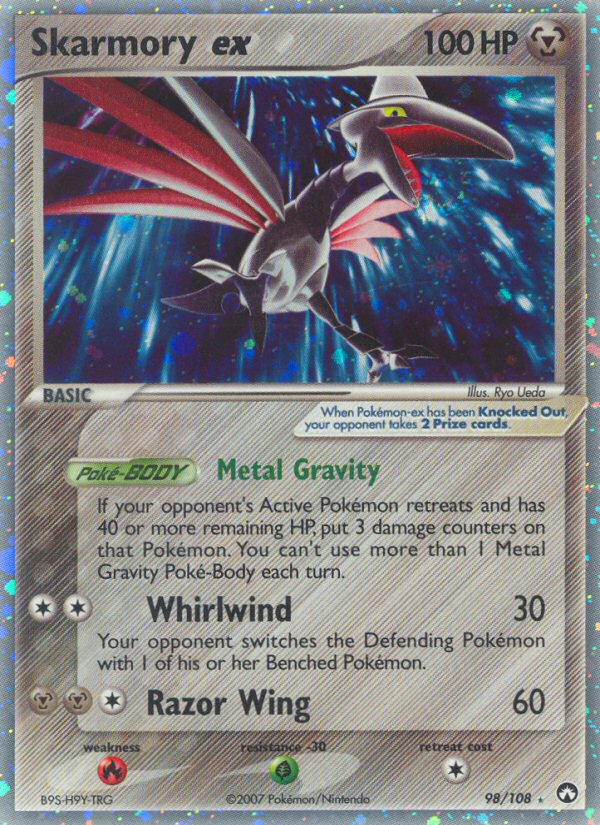 Skarmory ex (98/108) [EX: Power Keepers] | All Aboard Games