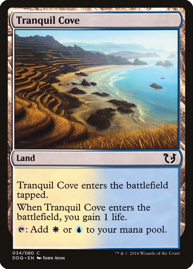 Tranquil Cove [Duel Decks: Blessed vs. Cursed] | All Aboard Games