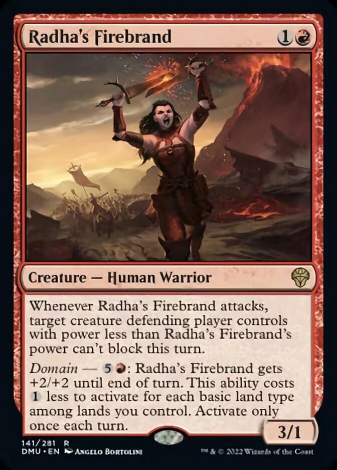 Radha's Firebrand [Dominaria United] | All Aboard Games