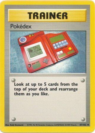 Pokedex (87/102) [Base Set Unlimited] | All Aboard Games