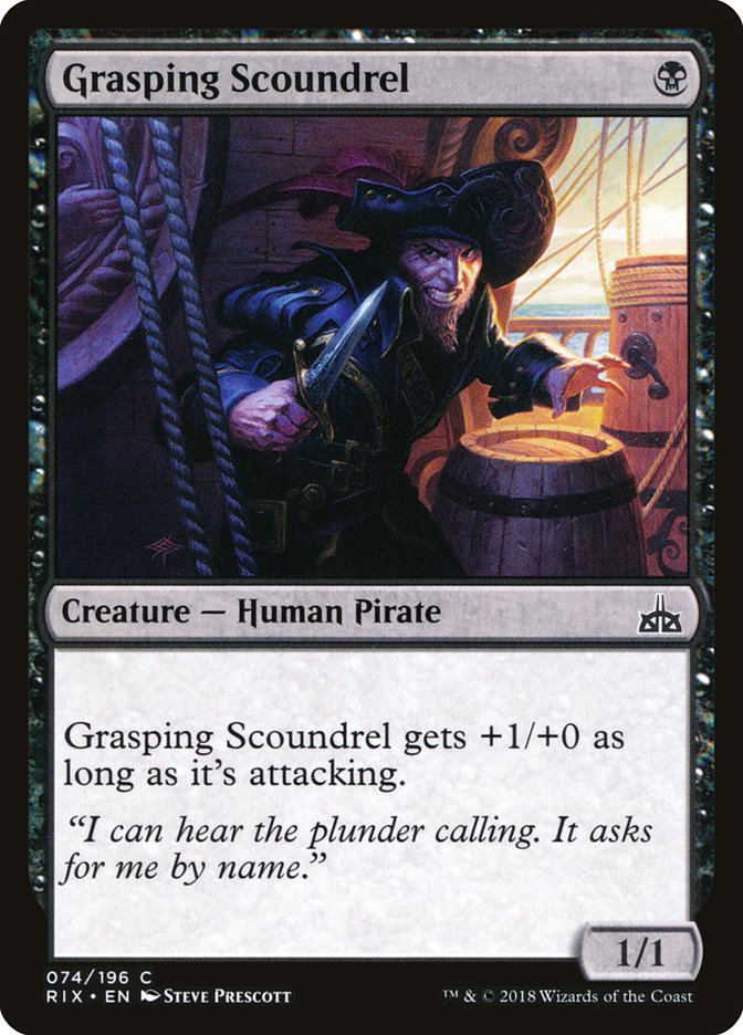 Grasping Scoundrel [Rivals of Ixalan] | All Aboard Games