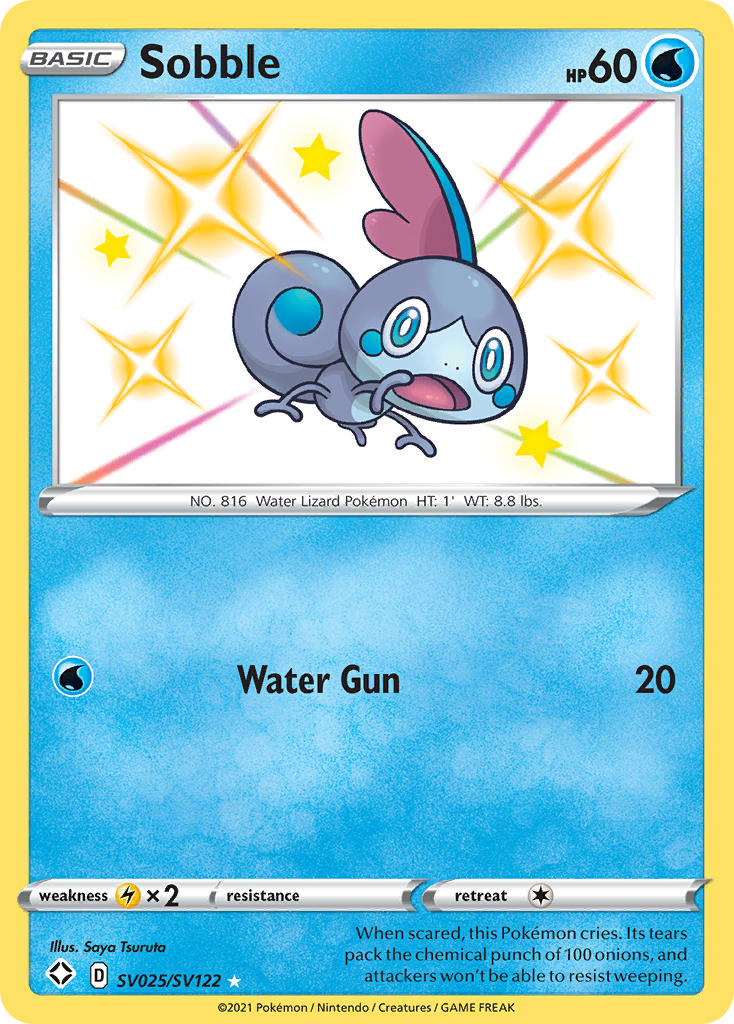 Sobble (SV025/SV122) [Sword & Shield: Shining Fates] | All Aboard Games