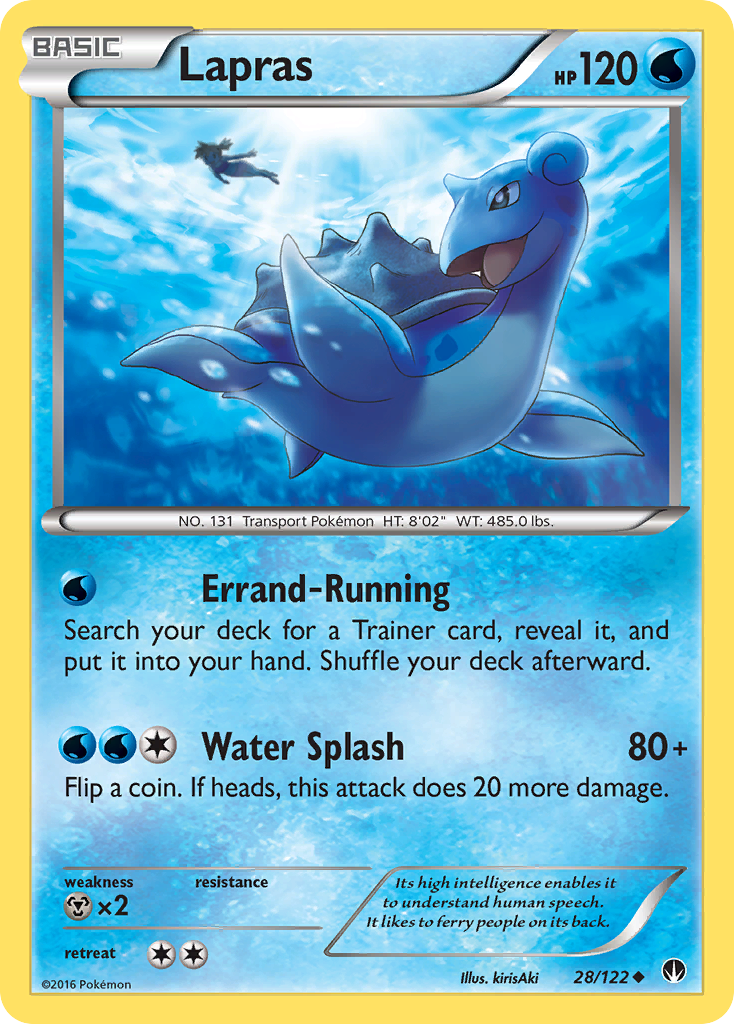 Lapras (28/122) [XY: BREAKpoint] | All Aboard Games