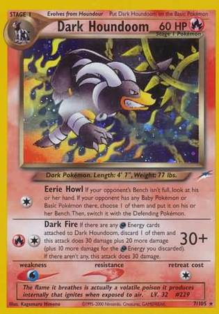 Dark Houndoom (7/105) [Neo Destiny Unlimited] | All Aboard Games