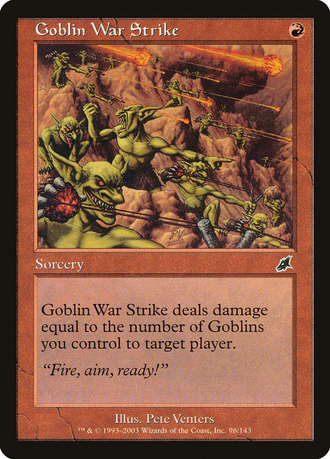 Goblin War Strike [Scourge] | All Aboard Games