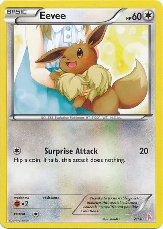 Eevee (21/30) [XY: Trainer Kit - Sylveon] | All Aboard Games