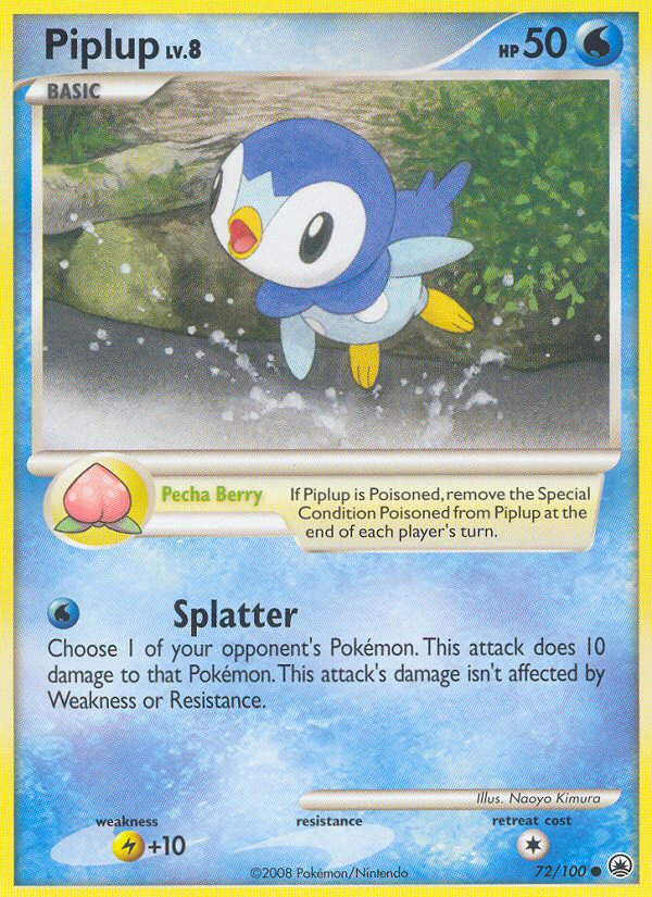 Piplup (72/100) [Diamond & Pearl: Majestic Dawn] | All Aboard Games