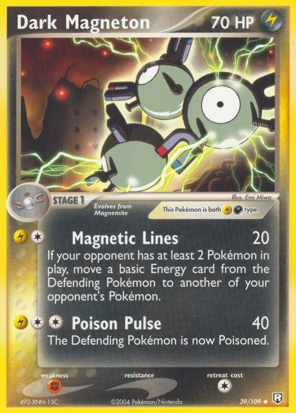 Dark Magneton (39/109) [EX: Team Rocket Returns] | All Aboard Games