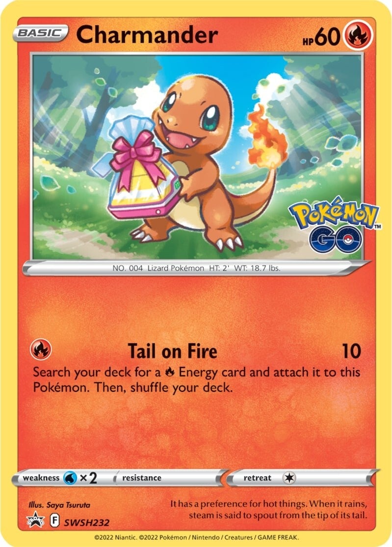 Charmander (SWSH232) [Sword & Shield: Black Star Promos] | All Aboard Games