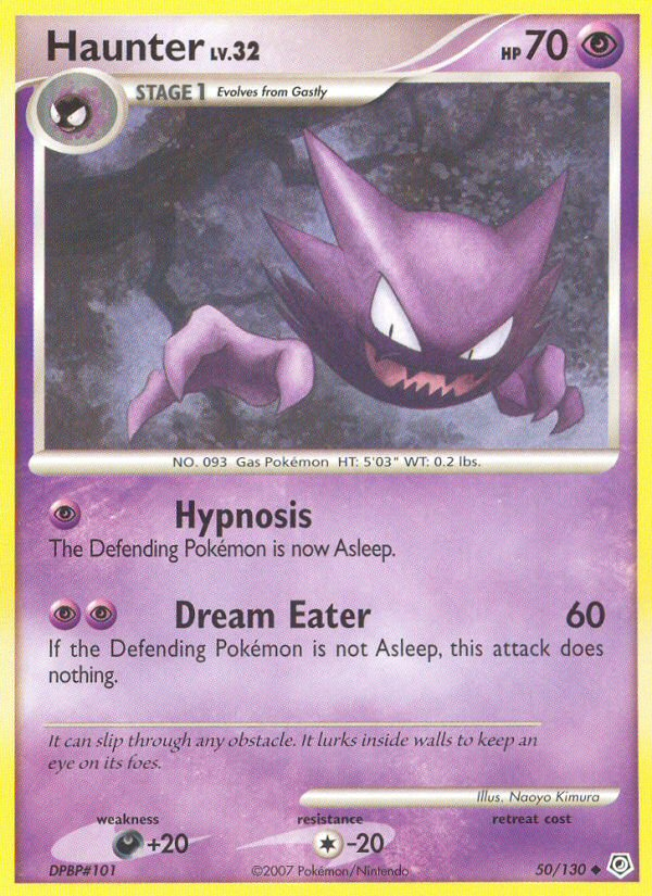 Haunter (50/130) [Diamond & Pearl: Base Set] | All Aboard Games