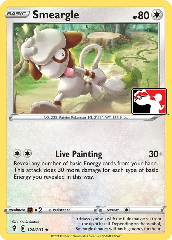 Smeargle (128/203) [Prize Pack Series One] | All Aboard Games