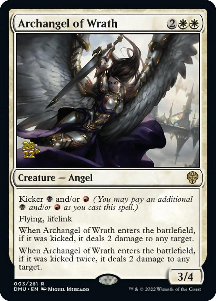Archangel of Wrath [Dominaria United Prerelease Promos] | All Aboard Games
