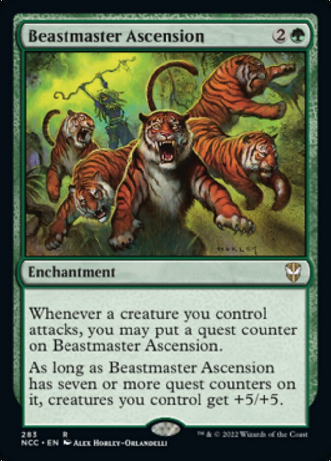 Beastmaster Ascension [Streets of New Capenna Commander] | All Aboard Games