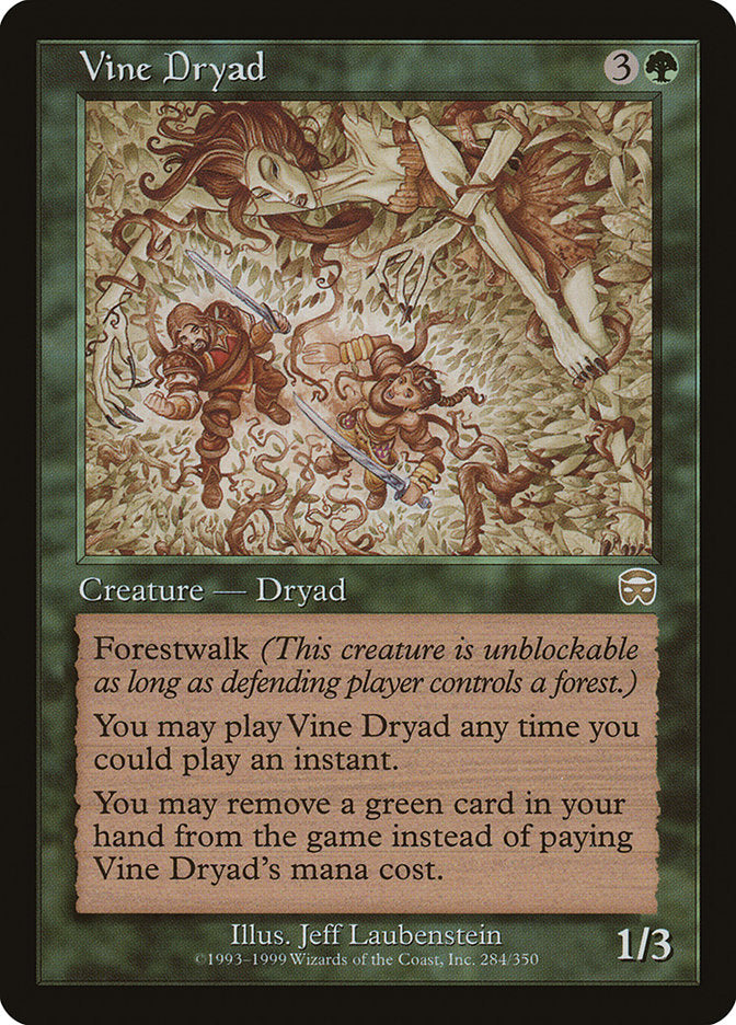 Vine Dryad [Mercadian Masques] | All Aboard Games