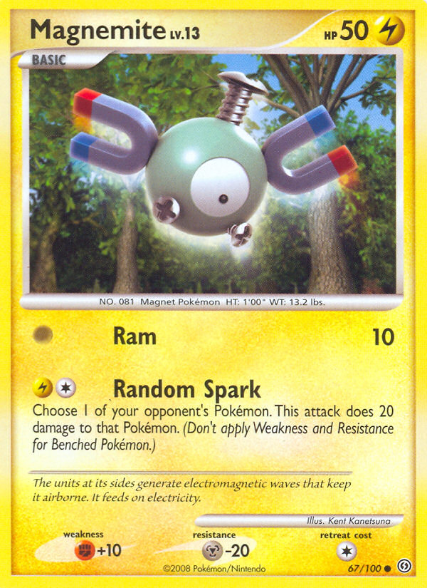 Magnemite (67/100) [Diamond & Pearl: Stormfront] | All Aboard Games