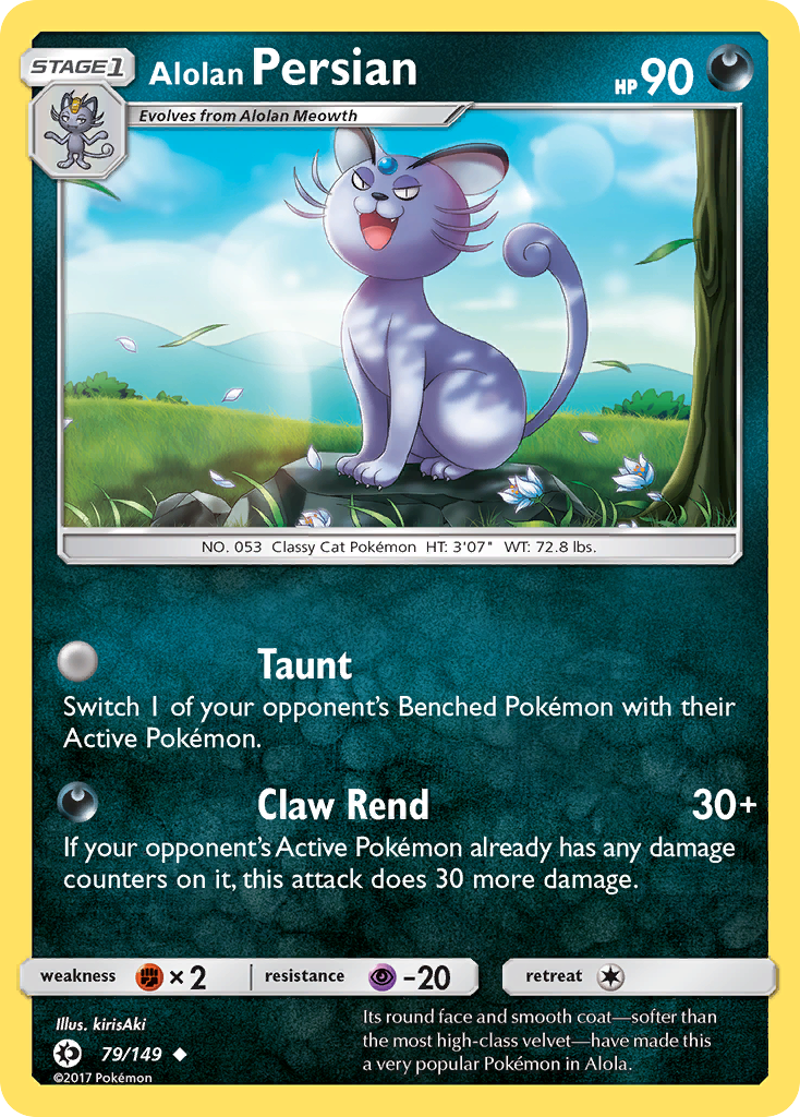 Alolan Persian (79/149) [Sun & Moon: Base Set] | All Aboard Games