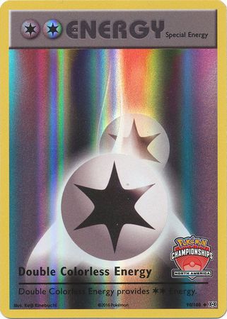 Double Colorless Energy (90/108) (NA International Championship Promo) [XY: Evolutions] | All Aboard Games