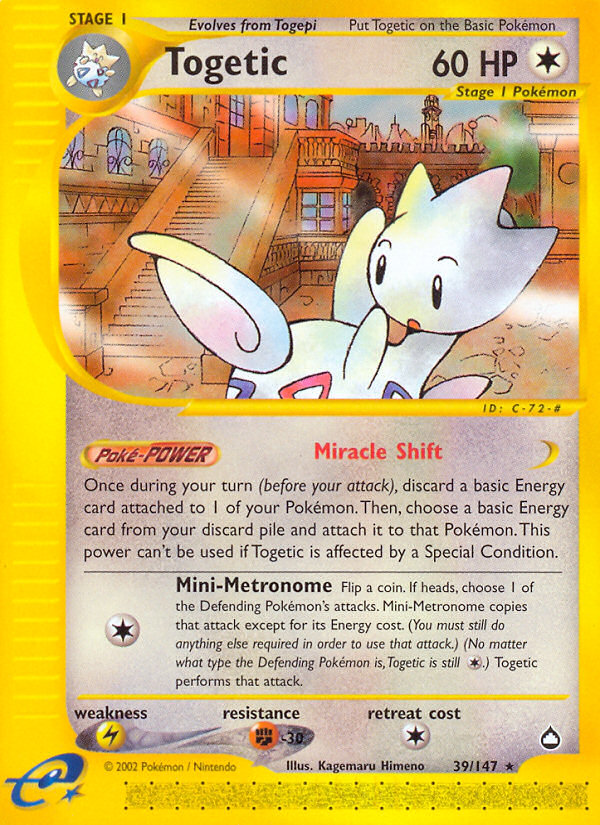 Togetic (39/147) [Aquapolis] | All Aboard Games