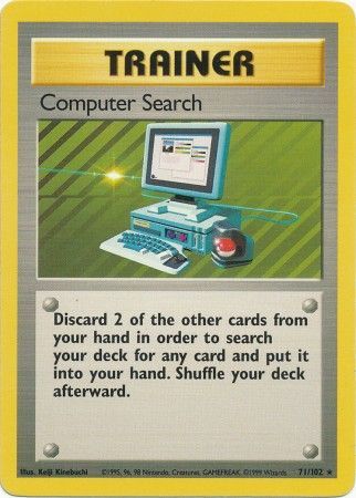 Computer Search (71/102) [Base Set Unlimited] | All Aboard Games