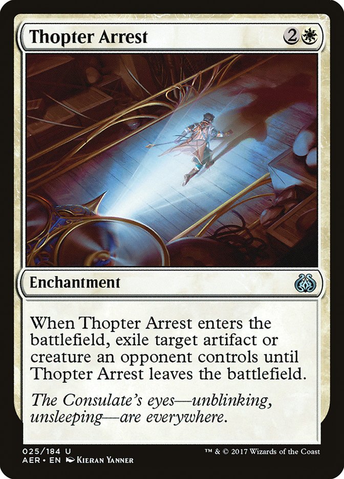 Thopter Arrest [Aether Revolt] | All Aboard Games