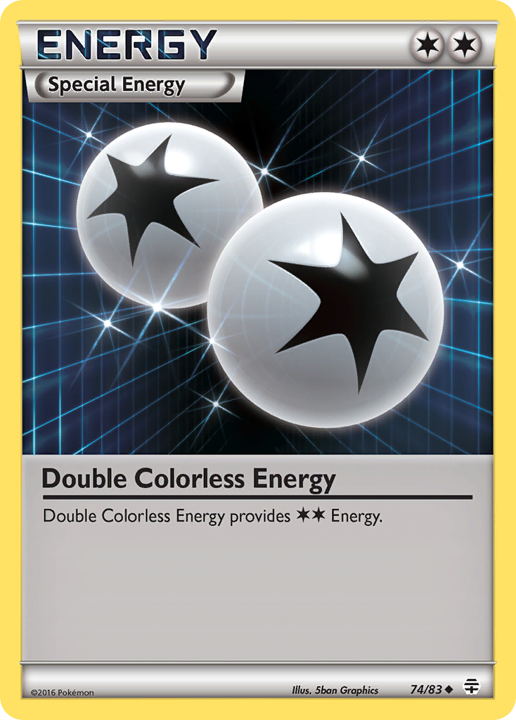 Double Colorless Energy (74/83) [XY: Generations] | All Aboard Games