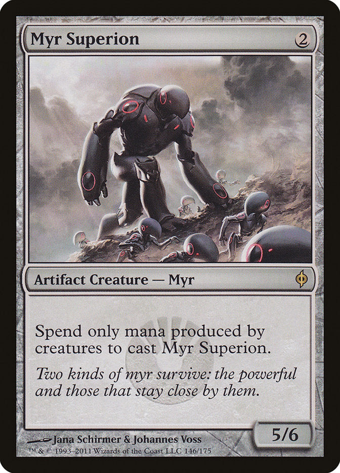 Myr Superion [New Phyrexia] | All Aboard Games