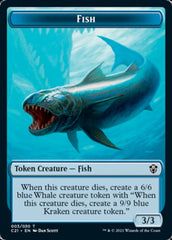 Beast (010) // Fish Token [Commander 2021 Tokens] | All Aboard Games