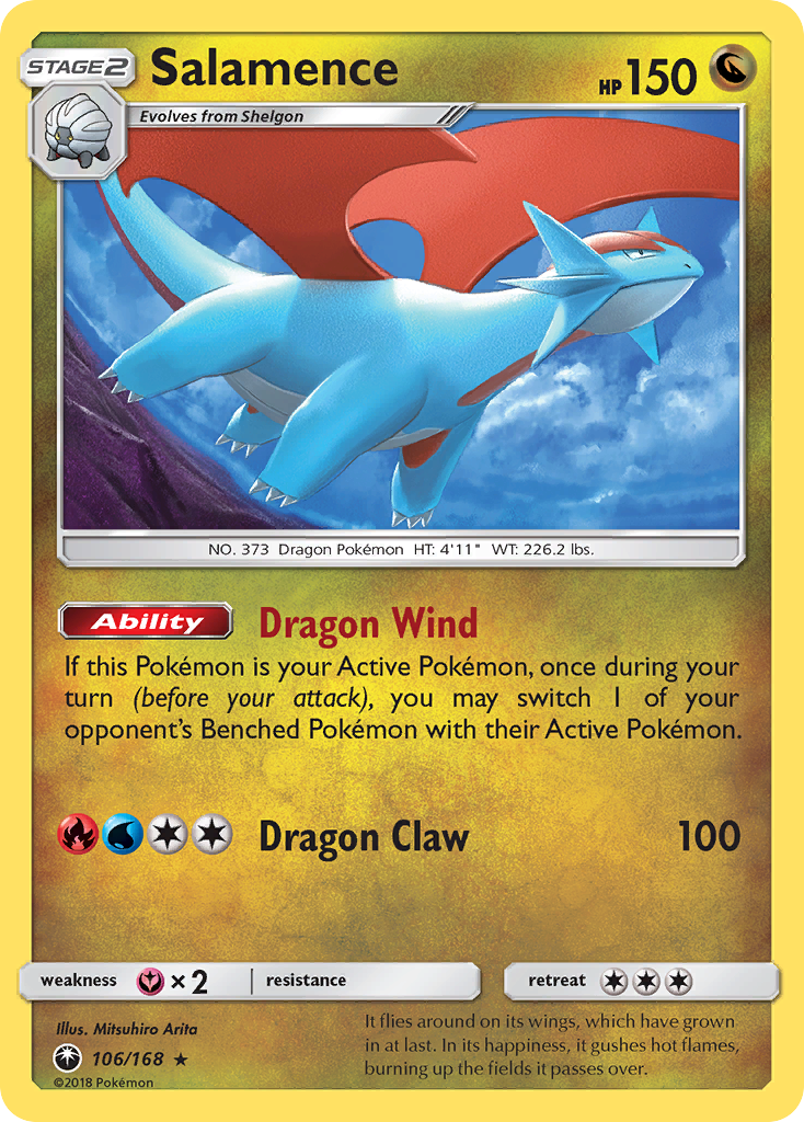 Salamence (106/168) [Sun & Moon: Celestial Storm] | All Aboard Games