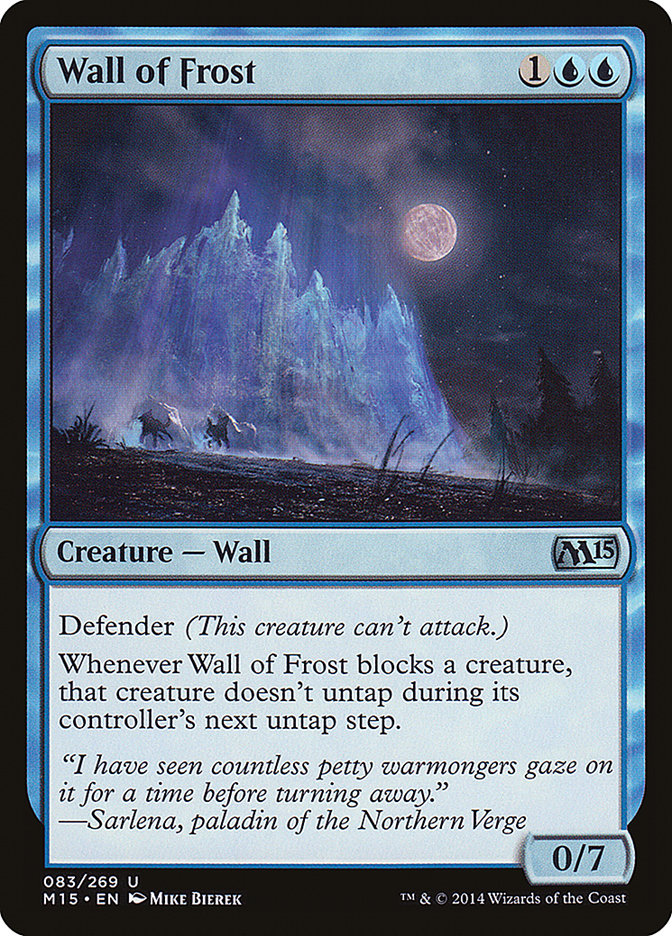 Wall of Frost [Magic 2015] | All Aboard Games