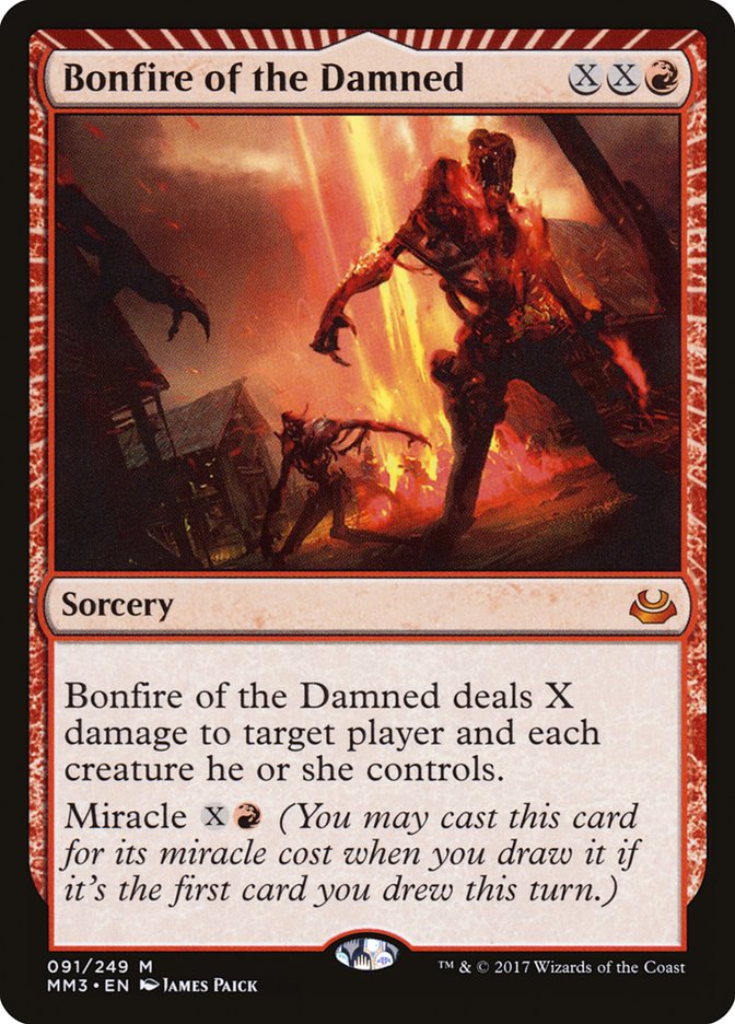 Bonfire of the Damned [Modern Masters 2017] | All Aboard Games