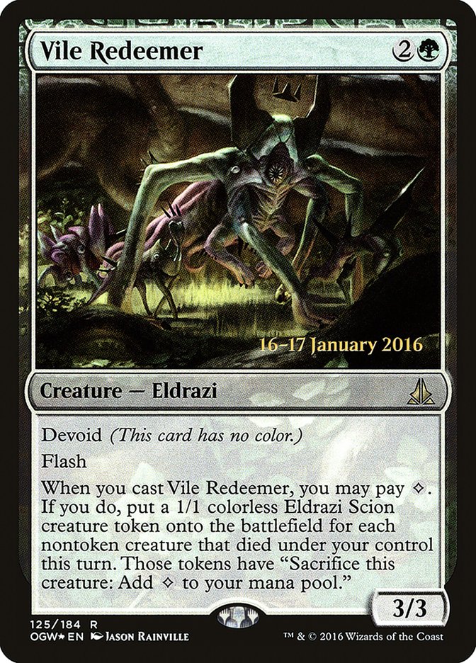 Vile Redeemer [Oath of the Gatewatch Prerelease Promos] | All Aboard Games