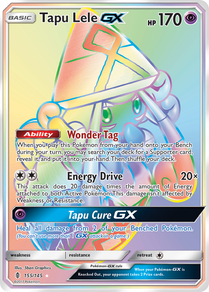 Tapu Lele GX (155/145) [Sun & Moon: Guardians Rising] | All Aboard Games