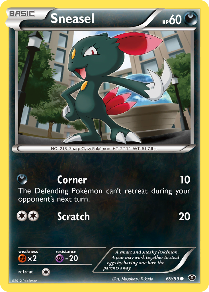 Sneasel (69/99) [Black & White: Next Destinies] | All Aboard Games