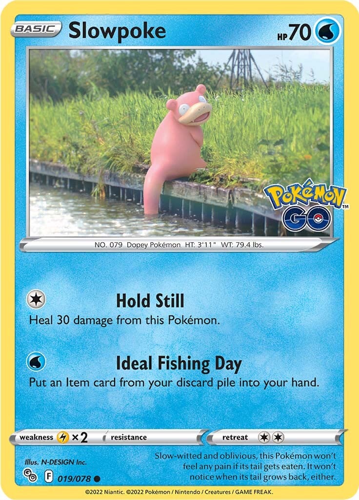 Slowpoke (019/078) [Pokémon GO] | All Aboard Games