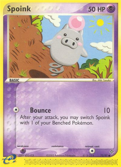 Spoink (73/97) [EX: Dragon] | All Aboard Games