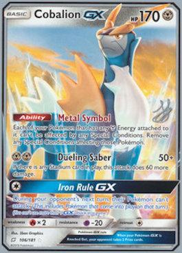 Cobalion GX (106/181) (Perfection - Henry Brand) [World Championships 2019] | All Aboard Games