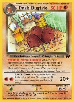 Dark Dugtrio (23/82) [Team Rocket Unlimited] | All Aboard Games