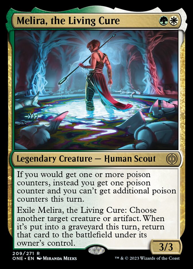 Melira, the Living Cure [Phyrexia: All Will Be One] | All Aboard Games