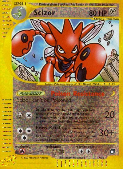 Scizor (7/12) [Box Topper] | All Aboard Games