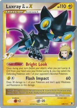 Luxray GL LV.X (109/111) (Crowned Tiger - Tsubasa Nakamura) [World Championships 2009] | All Aboard Games