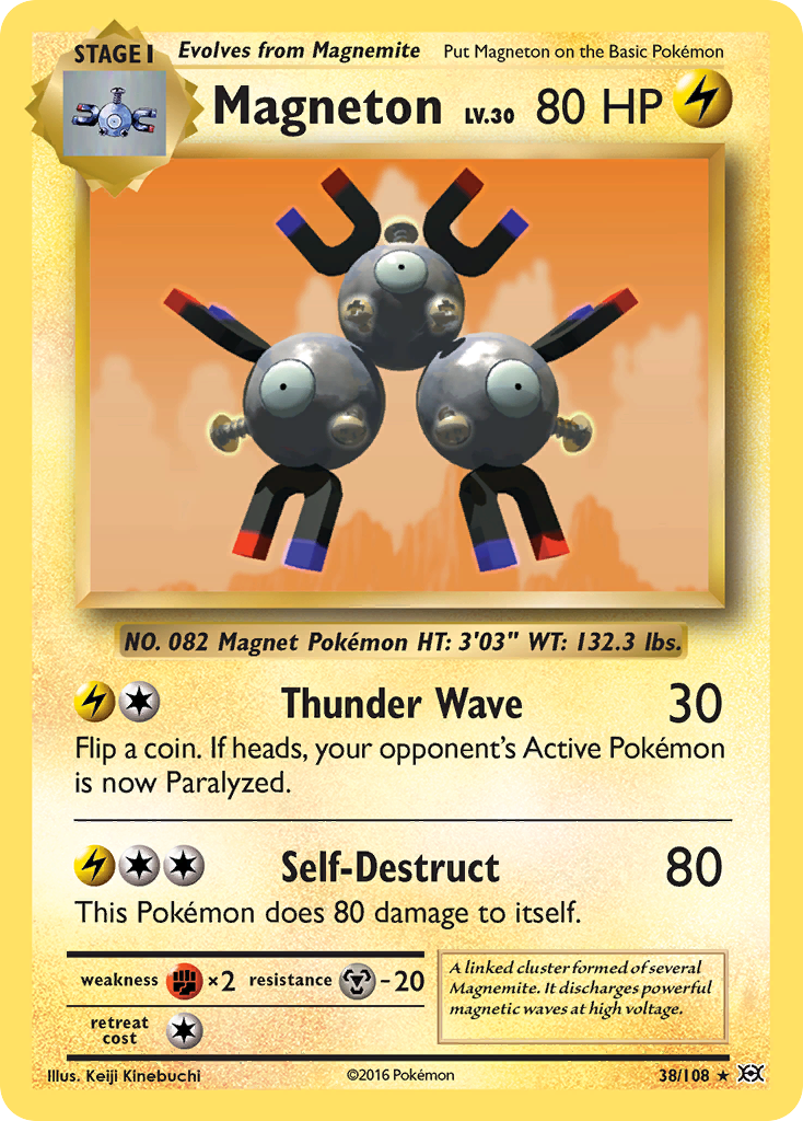 Magneton (38/108) [XY: Evolutions] | All Aboard Games