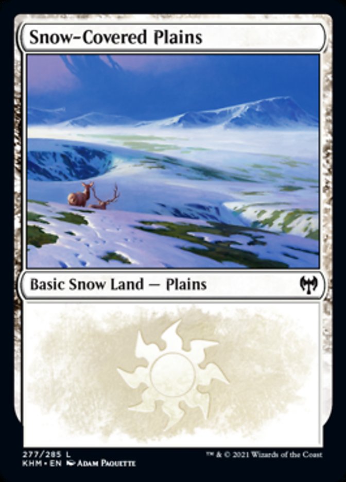 Snow-Covered Plains (277) [Kaldheim] | All Aboard Games