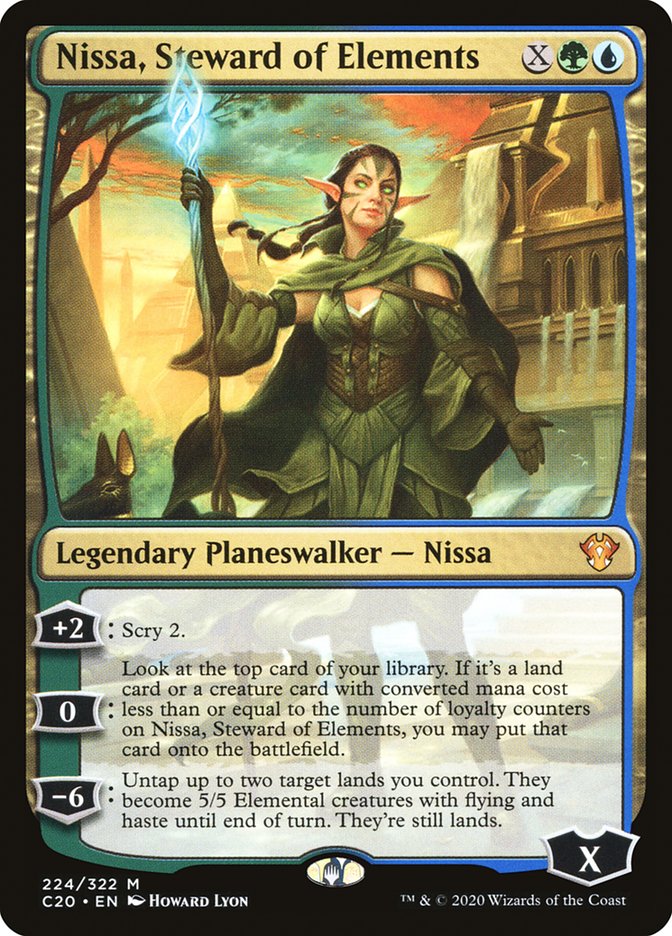 Nissa, Steward of Elements [Commander 2020] | All Aboard Games