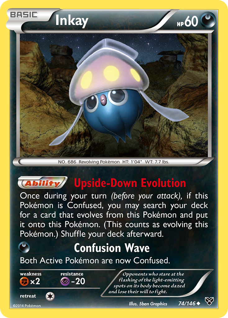 Inkay (74/146) [XY: Base Set] | All Aboard Games