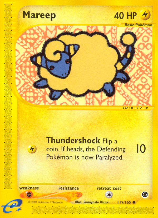 Mareep (119/165) [Expedition: Base Set] | All Aboard Games