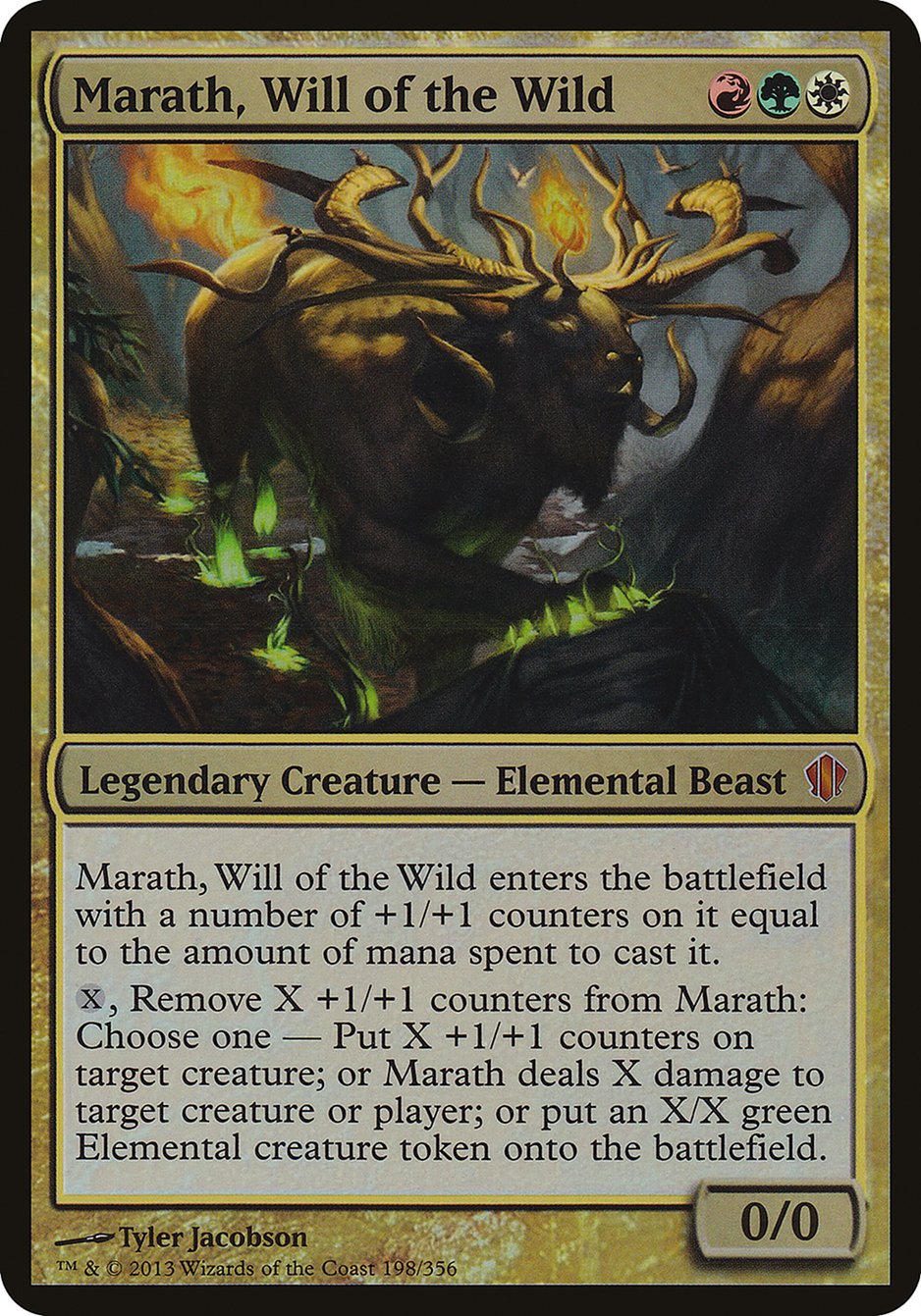 Marath, Will of the Wild (Oversized) [Commander 2013 Oversized] | All Aboard Games