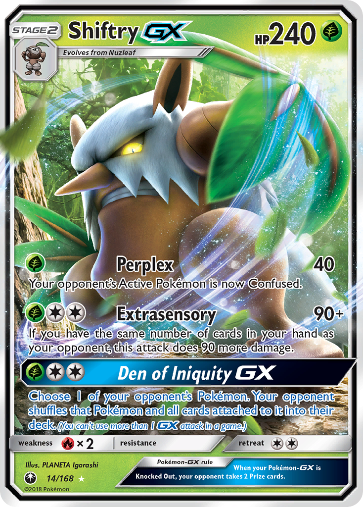 Shiftry GX (14/168) [Sun & Moon: Celestial Storm] | All Aboard Games