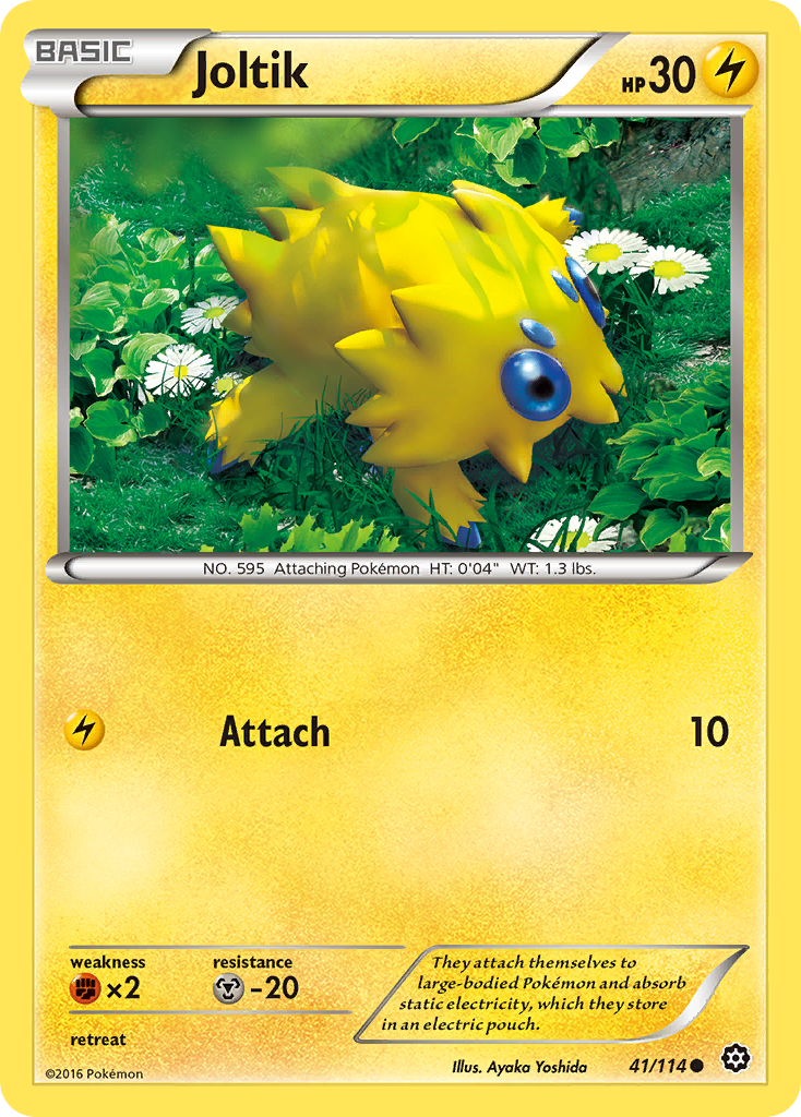 Joltik (41/114) [XY: Steam Siege] | All Aboard Games