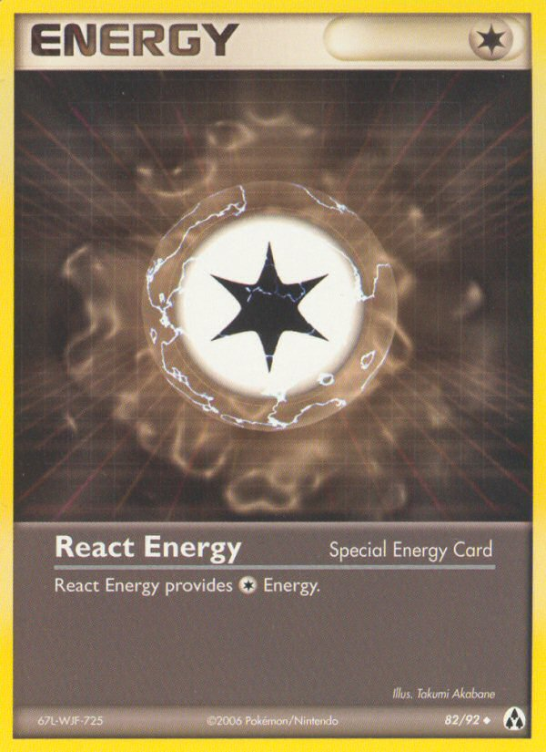 React Energy (82/92) [EX: Legend Maker] | All Aboard Games